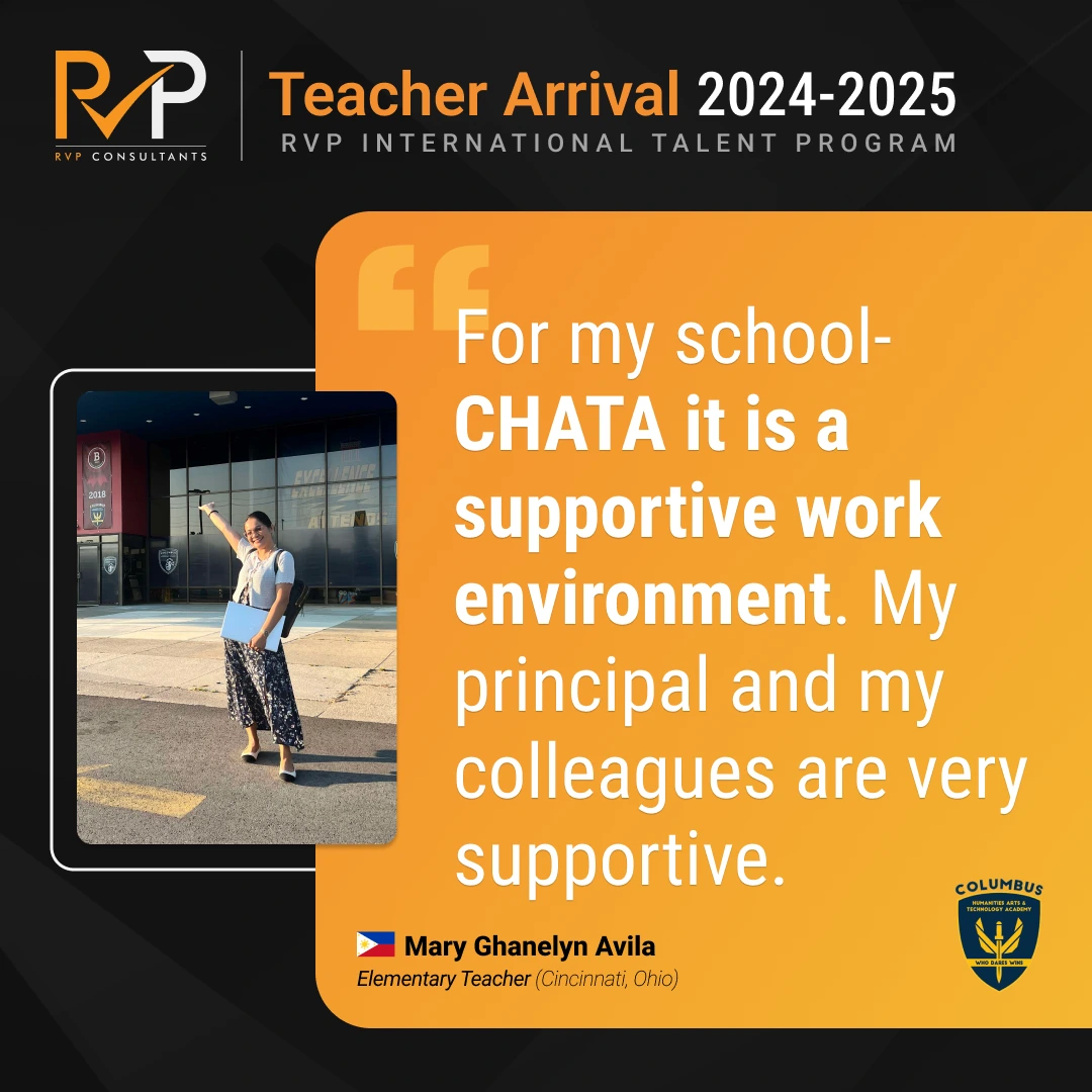 Teacher Arrival 2024-2025 - Mary Ghanelyn Avila